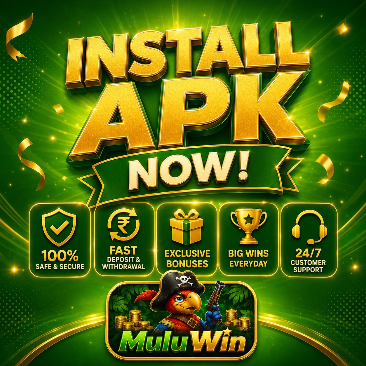 Mulu Win latest event and bonus