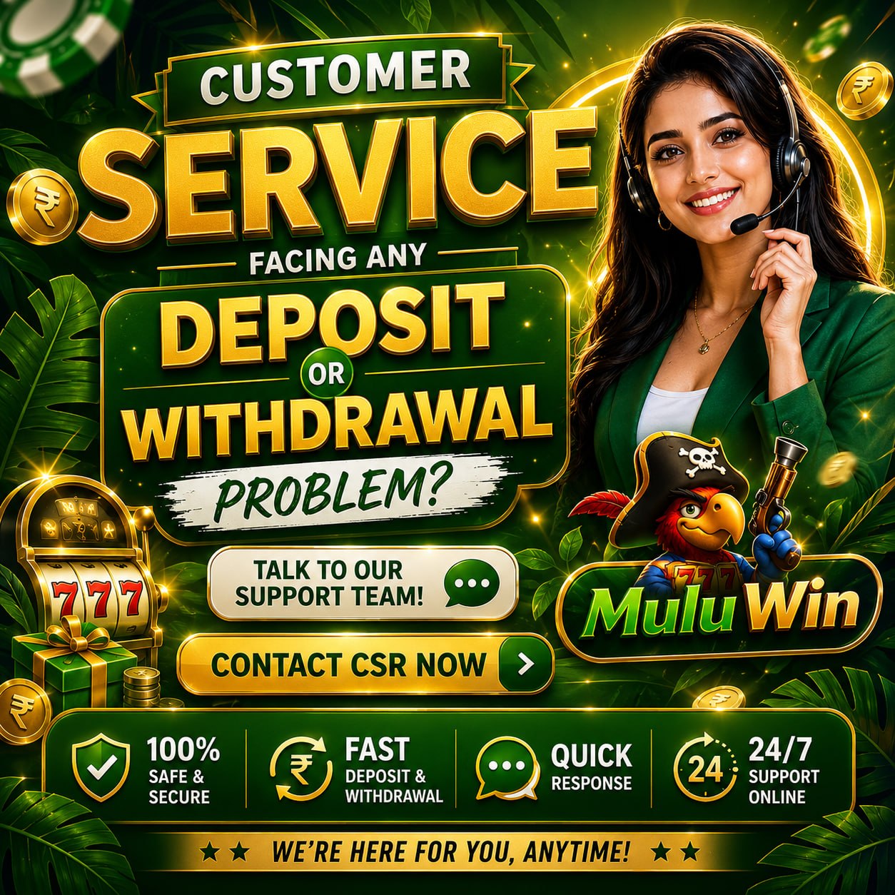 Mulu Win special rewards promotion